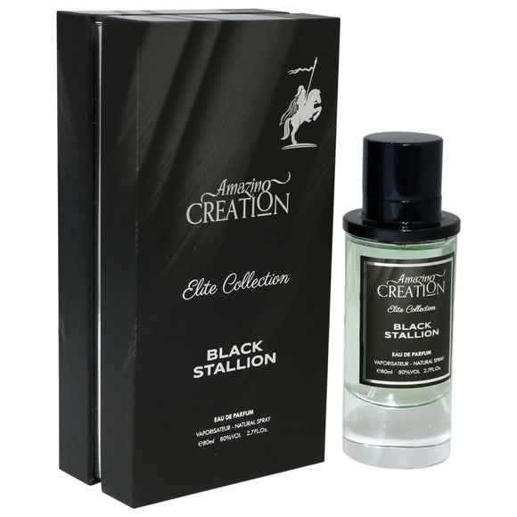 Black Stallion, Perfume for Men, Amazing Creation Elite Collection, EDP, 80ml
