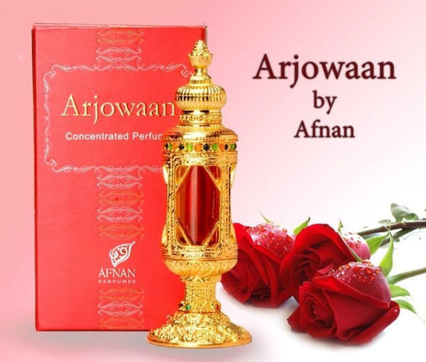 Afnan Arjowaan Arabian Perfume Oil, Attar for Men and Women 20ml