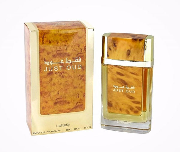 Lattafa Just Oud For Unisex, Eau de Parfum, 90ml