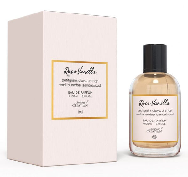Amazing Creation Rose Vanilla Perfume For Women EDP 100ml
