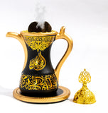 Samawa Bakhoor Incense Burner Dallah design 32610 - Assorted Colors