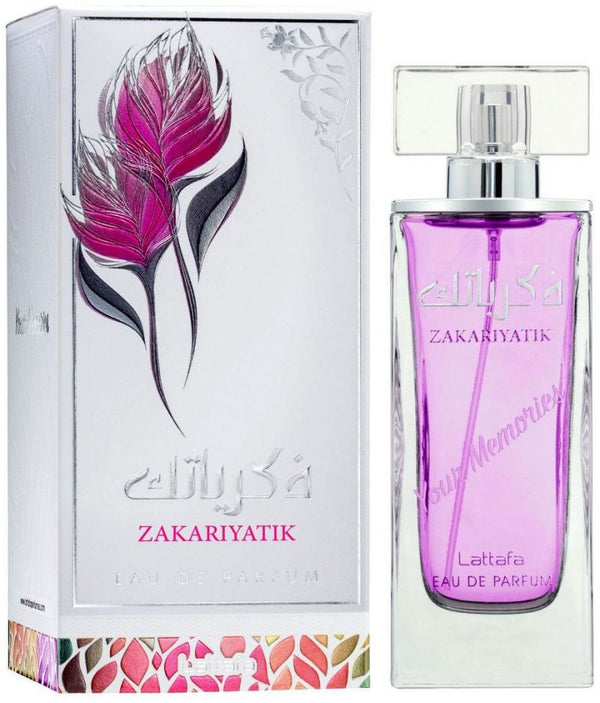 Lattafa Zakariyatik for ,Women, Eau de Parfum, 100ml